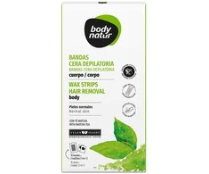 Body Natur Bands depiliacinis vaškas kūno matcha arbata 16 U