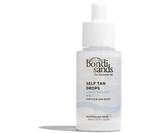 Bondi Sands Self Tan Drops savaiminio įdegio lašai veidui ir kūnui, atspalvis: Ligth-Medium, 30 ml