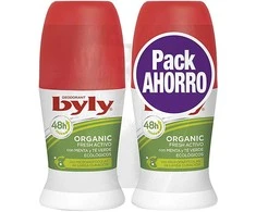 "Byly Organic Extra Fresh Roll On" dezodorantas 2x50ml