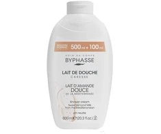 Byphasse Caresse Crema De Ducha Leche De Almendra Dulce, 600 ml