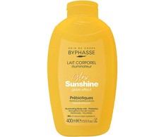 Byphasse GLOW SUNSHINE illuminating pienelis kūnui with prebiotics 400 ml