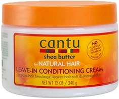 Cantu natūraliems plaukams nenuplaunamas kondicionierius „Kreminis“, 340 g