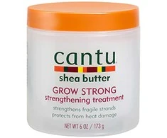 Cantu Grow Strong Sviestmedžių aliejumi Hair Kreminis Treatment For Strengthening, 173 g