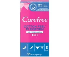 "Carefree Flexiform" įklotai 30 vienetų