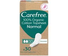 CAREFREE organic cotton normal 30 u