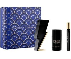 Carolina Herrera Bad Boy tualetinis vanduo purškiklis, 100 ml rinkinys 3 vnt.