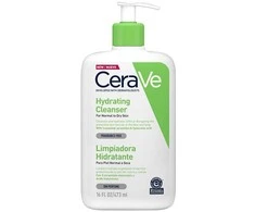 Drėkinamasis veido ir kūno prausiklis normaliai ir sausai odai Cerave Hydrating Cleanser, 473 ml