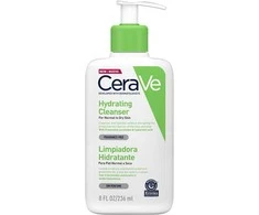 Drėkinamasis veido ir kūno prausiklis normaliai ir sausai odai Cerave Hydrating Cleanser, 236 ml