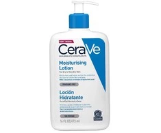 Drėkinamasis veido ir kūno losjonas sausai ir labai sausai odai Cerave Moisturising Lotion, 473 ml