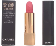 Chanel Rouge Allure Velvet švytintys matiniai lūpų dažai, 3,5 g, spalva: 43 - LA FAVORITE
