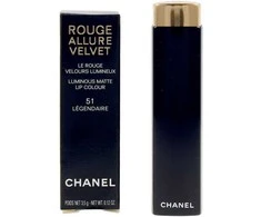 Chanel Rouge Allure Velvet švytintys matiniai lūpų dažai, 3,5 g, spalva: 51 - LÉGENDAIRE