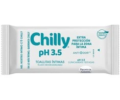 CHILLY POCKET intimate wipes ph 3.5 12 u