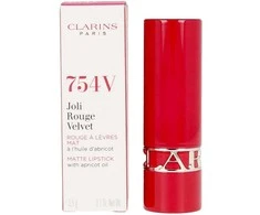 Clarins Joli Rouge Velvet Kreminis Lipstick 754V 3.5 g