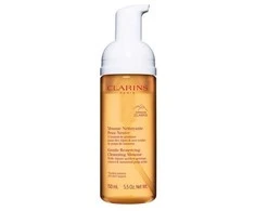 „Clarins“ švelnios, atsinaujinančios valomosios putos su pompele, 150 ml