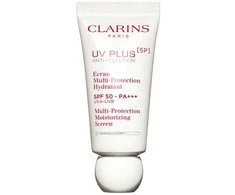 Clarins UV Plus [5P] Multi-Protection Moist. Ekranas SPF50