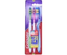 Colgate Zig Zag Medium Dantų šepetėlis 3 Units