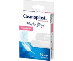 „Cosmoplast Padai Sensitive Quick-Zip“ užsegikliai, 20 vnt.
