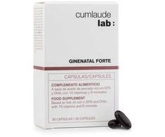 "Cumlaude Ginenatal Forte" maisto papildas kapsulės 30 vienetų