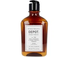 Depot No. 102 Botanical Complex Hair Šampūnas Nuo pleiskanų &amp; Sebum Control plaukų šampūnas vyrams, 250 ml