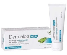 Laboratorios Viñas Dermaloe Med gelis odos žaizdoms 28g