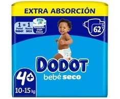 Dodot Pienas T4 Extra 62 Uds