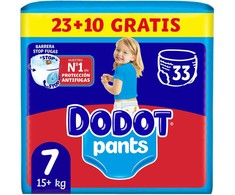 DODOT PANTS diaper-panties size 7 +17 kg 33 u