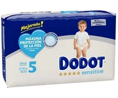 "Dodot Sensitive T-5" 42 vienetai