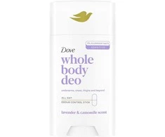 Dove Lavanda y Camomila Unisex Desodorante Stick Corporal, 75 ml