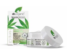 Dr. Organic kanapių aliejaus kremas 50ml