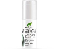 Dr.Organic Dr. organic PRO COLLAGEN+ juodas pearl antiaging cream 50 ml