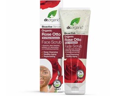 "Dr Organic Rose Otto" veido šveitiklis 125ml