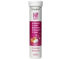 Drasanvi HYDROP ELECTROLYTES šnypščiosios tabletės #Braškė 18 vienetų
