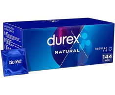 Durex Natural Comfort 144-Pack Latex Protective Covers, Easy-On Shape