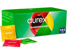 Durex Pleasure Fruits Condoms 144 pcs - Colorful, Flavored, Easy-On Design
