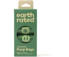 Earth Rated Earth Rated Šunų išmatų maišeliai Eko 8x15 vnt.