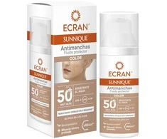 Ecran Sunnique Antimanchas Color Apsauginis kremas nuo saulės su Spf50 50ml