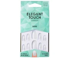 Elegant Touch Elegantiškas prisilietimas "Totally Bare Oval" klijuojami nagai