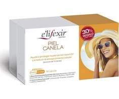 "Phergal E'lifexir Essential Cinnamon Skin" kapsulės skatinančios sveiką ir saugų įdegį saulėje
