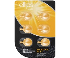 Ellips HAIR VITAMIN pro-Keratin minkštiems ir šilkiniams plaukams, 6 vnt.