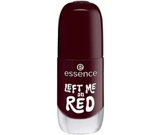 Essence Cosmetics Gel Nagų lakas Esmalte De Uñas 12-Left Me On Raudona, 8 ml