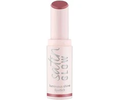 „Essence Satin Glow Luminous Kreminis“ lūpų dažai 03 „Rose And Shine“ 3,5 g