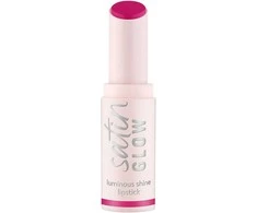 Essence Cosmetics Satin Glow Barra De Labios Luminoso 08-Fuchsionista 3,, 5 g