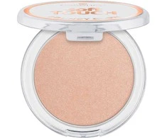 Essence Soft Touch Bouncy Glow Illuminating Blush Highlighter Compact 20 Glazed Dew, 4 g