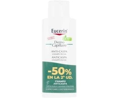 Eucerin DERMO CAPILLAIRE anti-dandruff Šampūnas pack of 2 x 250 ml