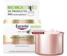 Eucerin HYALURON-FILLER + elasticity rosé day cream SPF 30 refill 50 ml