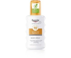 Eucerin Sun Purškiklis Sensitive Protect SPF 50+ apsauginis purškiklis nuo saulės, 200 ml