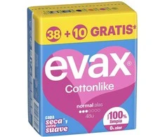 Evax Pampos Normalios 48 Vnt.