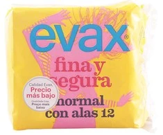"Evax Fina - Segura Normal With Wings" higieniniai rankšluosčiai 12 vnt