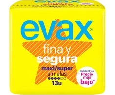 "Evax Fina" ir "Segura Maxi" 14 vienetų