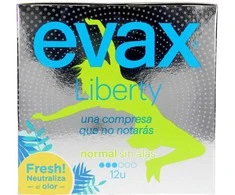 "Evax Liberty Normal" higieniniai įklotai 12 vnt